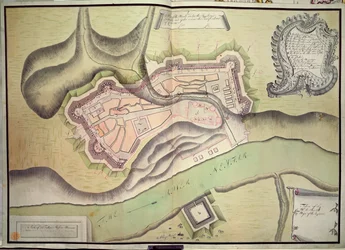 Mappa di Cochin, India